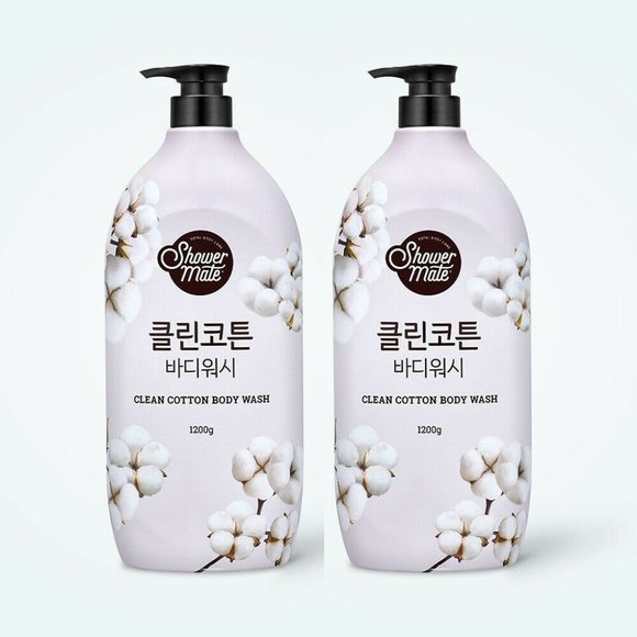 Shower Mate | Bath & Body | Lot 2x New Korean Shower Mate Clean Cotton ...